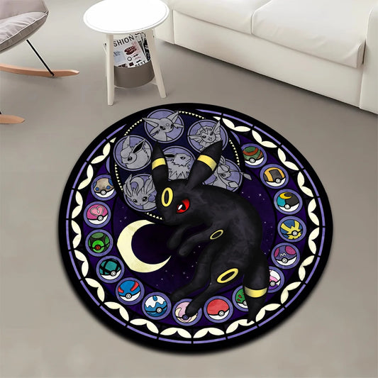 Tapis Pokémon Noctali – Tapis de sol décoratif pour fans de Pokémon