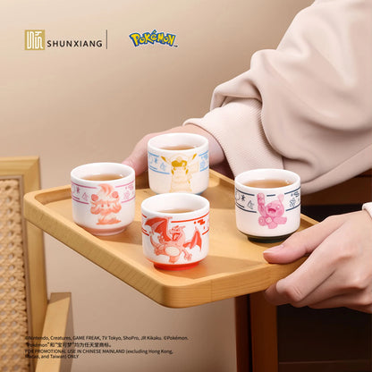 Coffret Collector 4 Tasses en Céramique Pokémon – Design Kawaii Exclusif