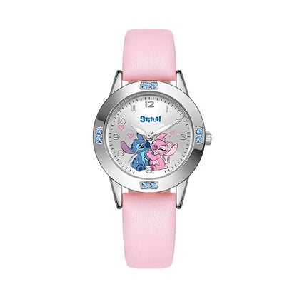 Disney Stitch &amp; Angel Kids Watch – Elegance and Magic on the Wrist!