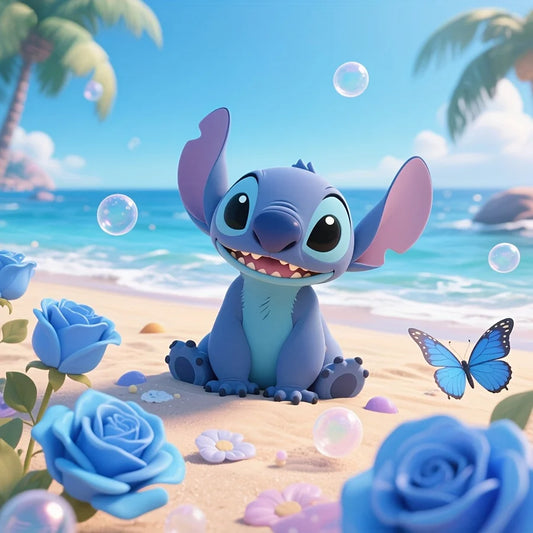 Tableau Diamant Stitch – Kit Diamond Painting Complet