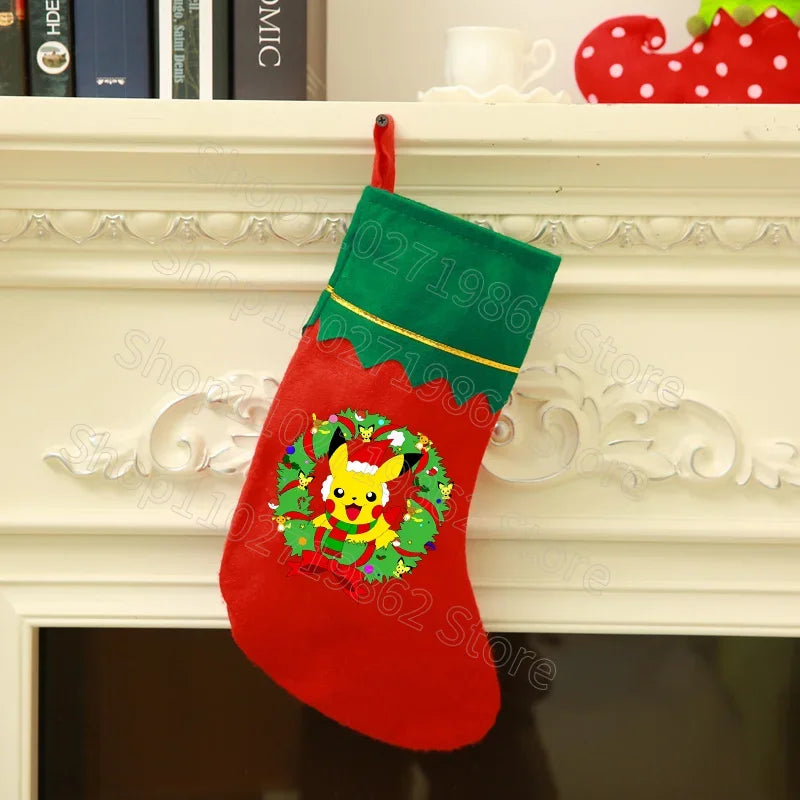 Chaussette de Noël Pokémon - Attrapez l'esprit des Fêtes ! 🌟