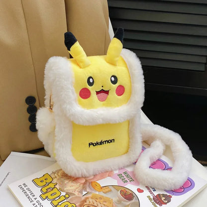 Sac Bandoulière Pikachu en Peluche –  Kawaii