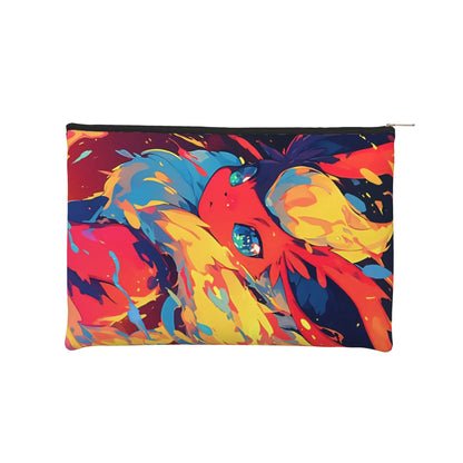 Pochette Organisateur Pokémon "Évolutions" – Trousse Multifonction pour Papeterie & Cosmétiques