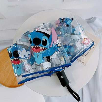 Stitch Transparent Umbrella – Automatic or Manual
