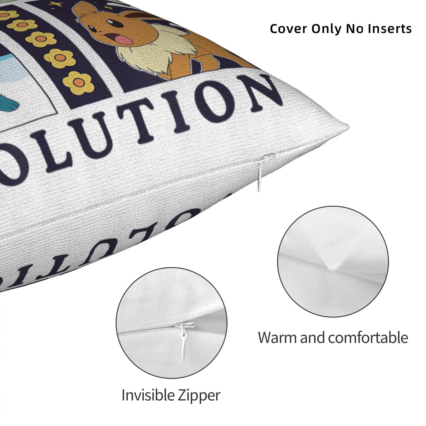 Housse de Coussin Pokémon Décorative : Confort et Style pour votre Intérieur