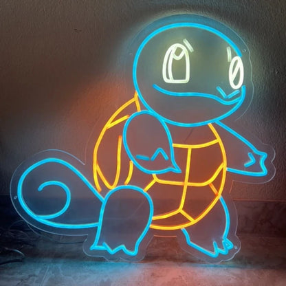 Enseigne Néon LED Carapuce – L'icône de votre collection