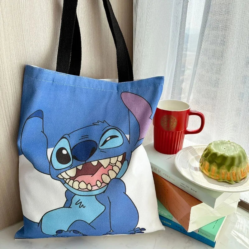 Tote Bag Stitch - Sac en Toile Kawaii - Accessoire indispensable