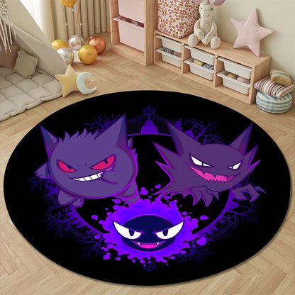 Tapis Pokémon Ectoplasma – Tapis de sol décoratif pour fans de Pokémon