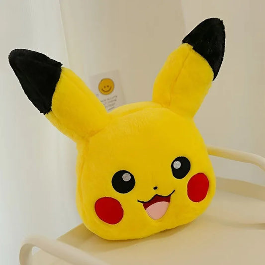 Coussin Peluche Pikachu Double Face – Oreiller Pokémon Extra-Large Décoratif (40cm,50  & 60cm)