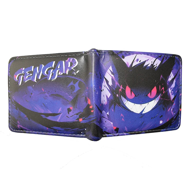 Portefeuille Pokémon – Compact en Cuir PU (11,5 × 9,5 cm)