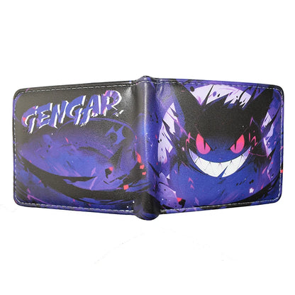 Portefeuille Pokémon – Compact en Cuir PU (11,5 × 9,5 cm)