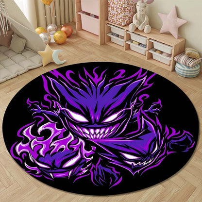 Tapis Pokémon Ectoplasma – Tapis de sol décoratif pour fans de Pokémon