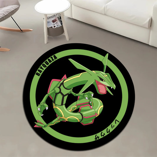 Tapis Pokémon Rayquaza – Tapis de sol décoratif pour fans de Pokémon
