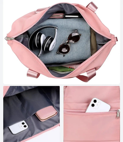 Stitch Expandable Travel Bag – Large Capacity