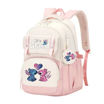 Disney Stitch Backpack - School Bag, Travel Bag &amp; Schoolbag