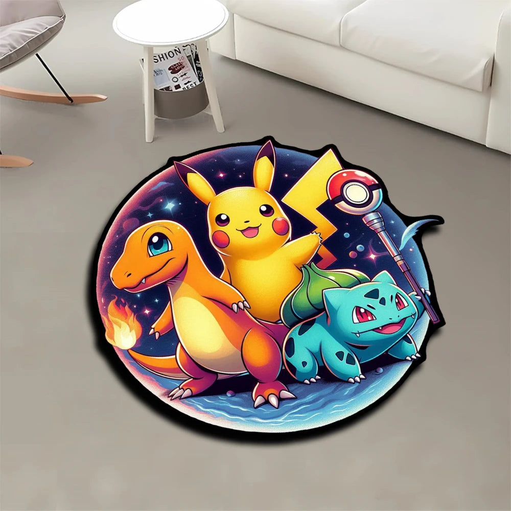 Tapis Pokémon – Tapis de sol décoratif pour fans de Pokémon