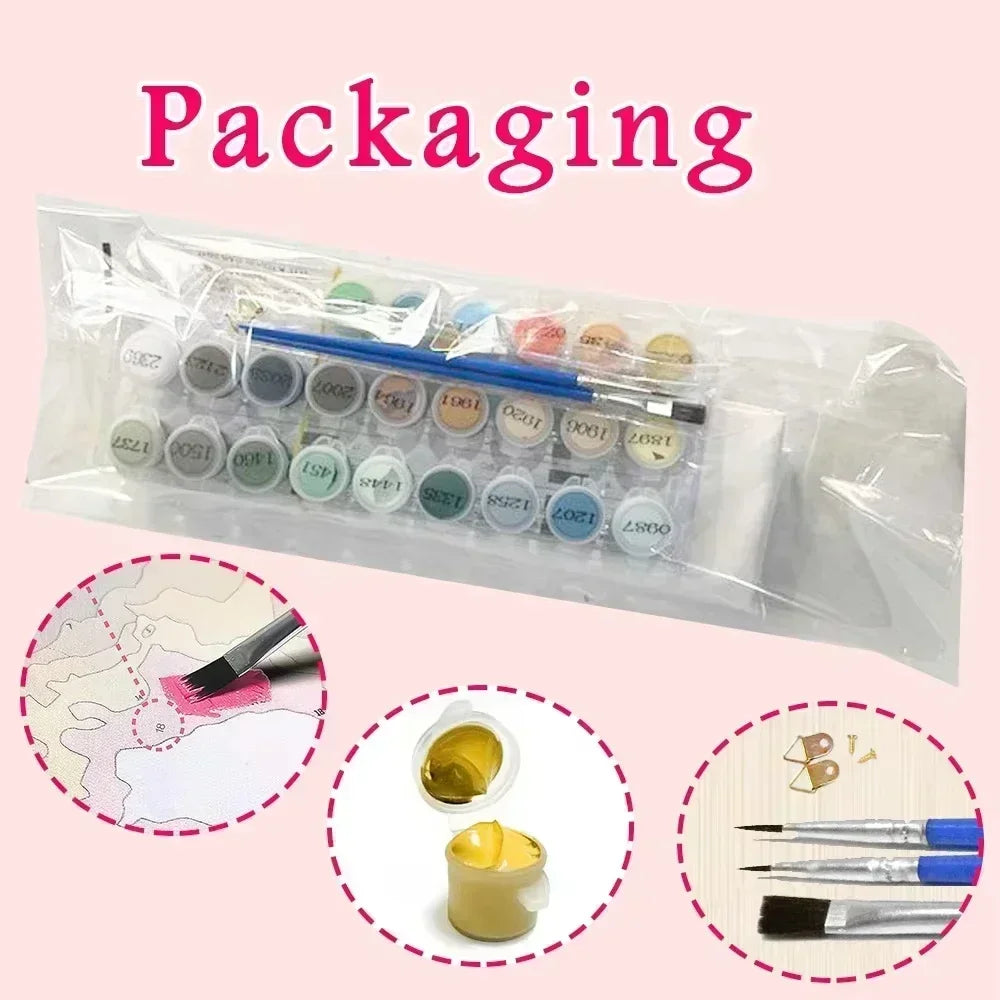 Peinture par Numéros Pokémon Mew — Kit DIY Tableau Pokémon