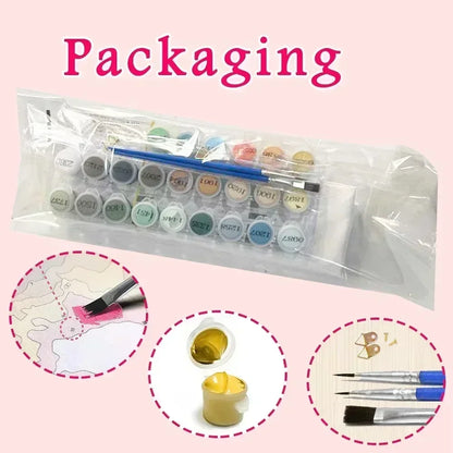 Peinture par Numéros Pokémon Mew — Kit DIY Tableau Pokémon