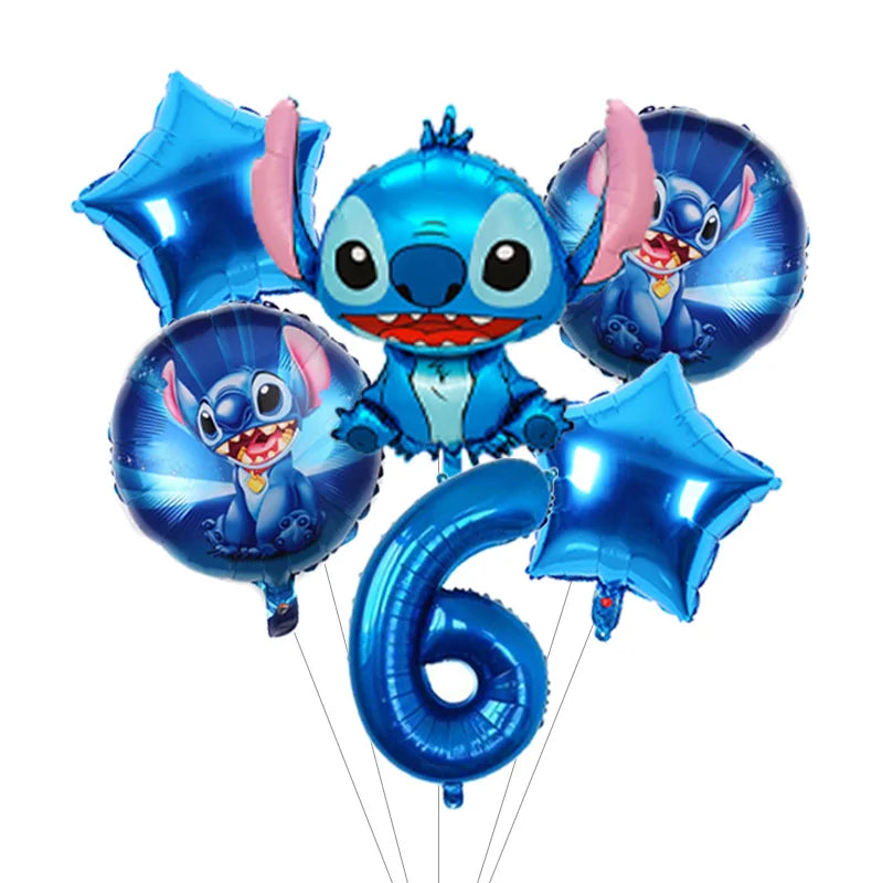 Pack Déco Anniversaire Thématique – Édition Stitch