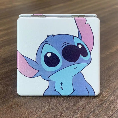 Miroir de Maquillage Pliable Stitch – Compact et Mignon