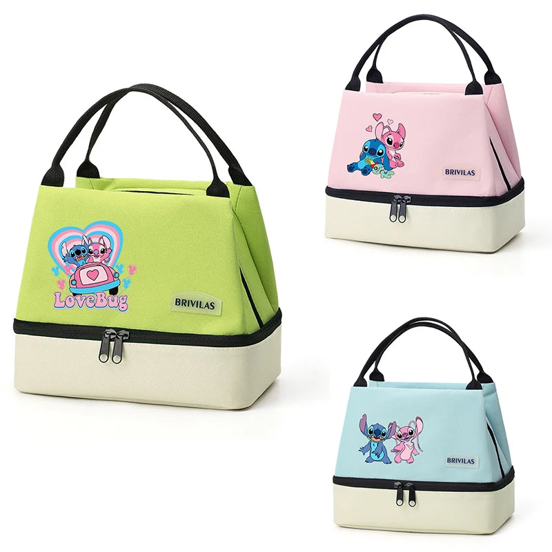 Sac isotherme Stitch – Sac à déjeuner Disney pour enfants et étudiants