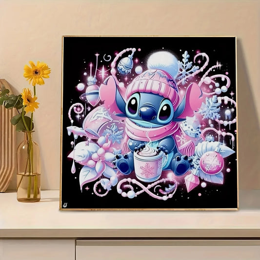 Tableau Diamant Stitch – Kit Diamond Painting Complet