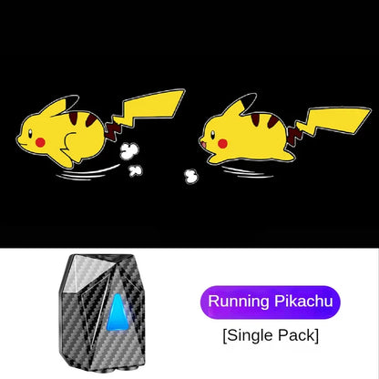 Pikachu Car Door Projector - Animated LED Lighting