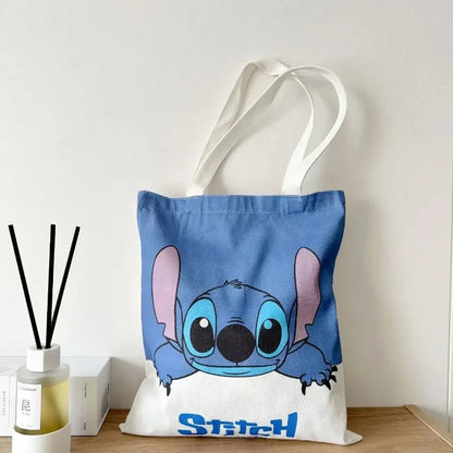 Tote Bag Stitch - Sac en Toile Kawaii - Accessoire indispensable