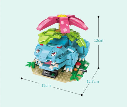 Florizarre Blocs de Construction Pokémon Articulée à Assembler
