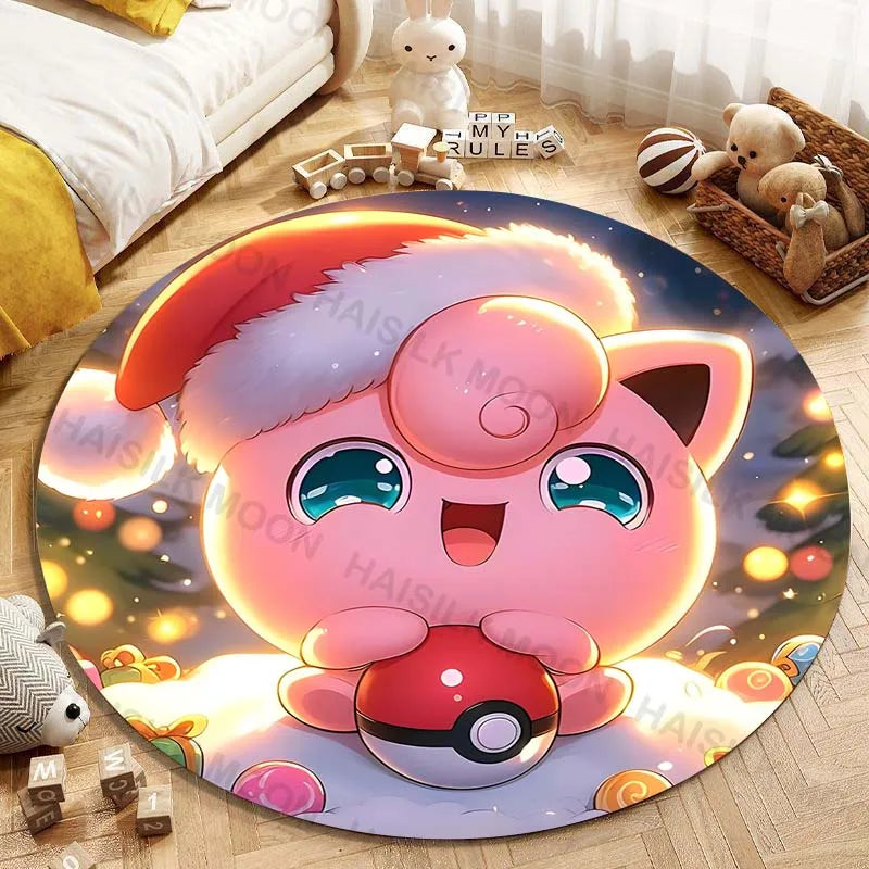 Tapis Pokémon Rondoudou – Tapis de sol décoratif pour fans de Pokémon
