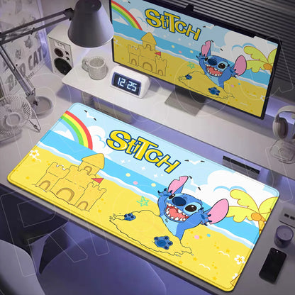 Tapis de Bureau XXL Stitch – Surface de Travail et Gaming (Plusieurs Dimensions)