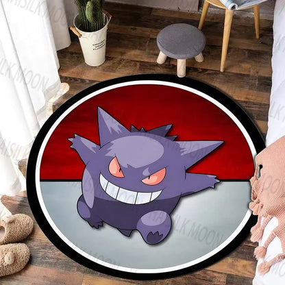 Tapis Pokémon Ectoplasma – Tapis de sol décoratif pour fans de Pokémon