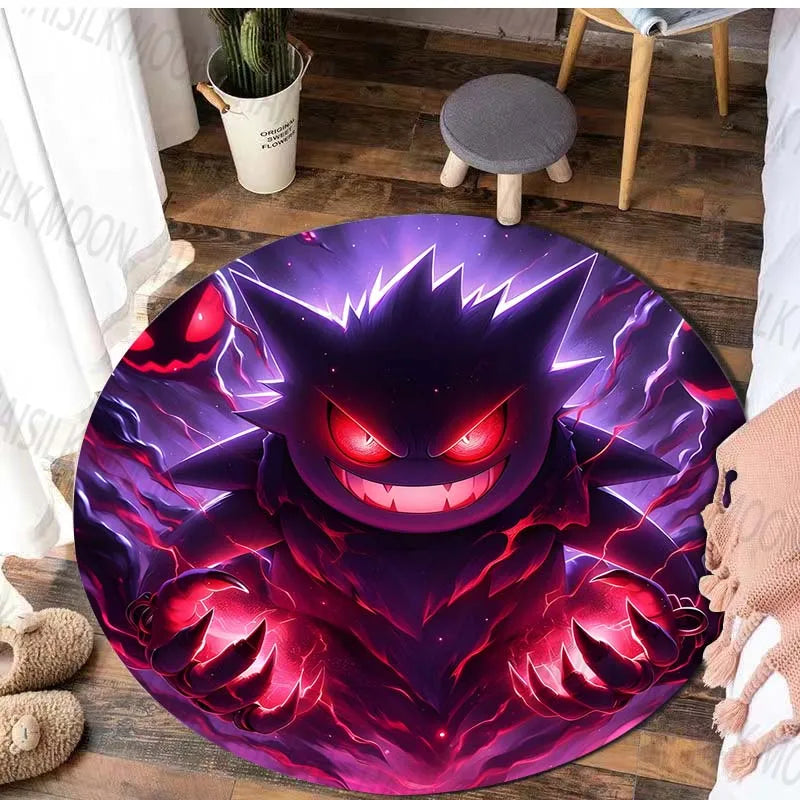 Tapis Pokémon Ectoplasma – Tapis de sol décoratif pour fans de Pokémon