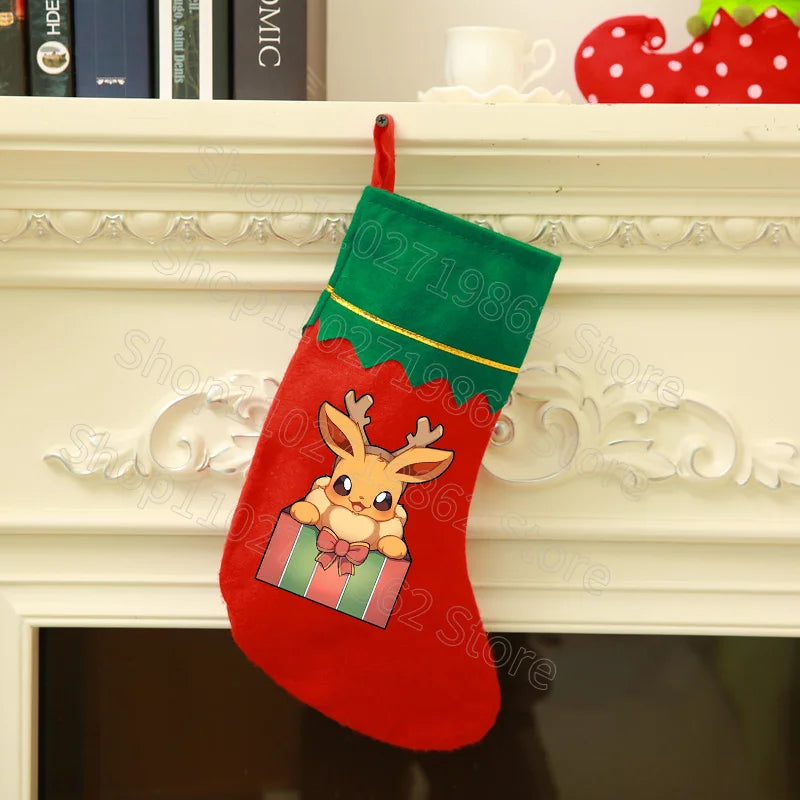 Chaussette de Noël Pokémon - Attrapez l'esprit des Fêtes ! 🌟