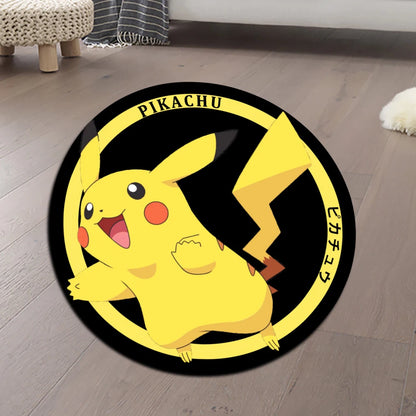 Pokémon PIKACHU floor mats in different shapes