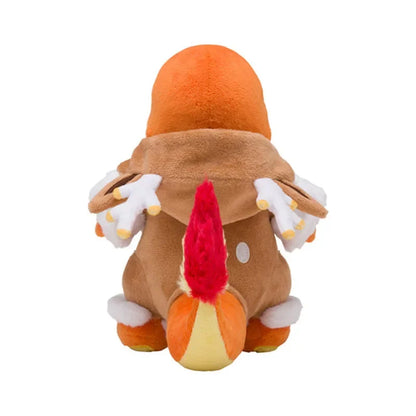 Pokémon Christmas plush toy - Charmander Poncho - 25 cm