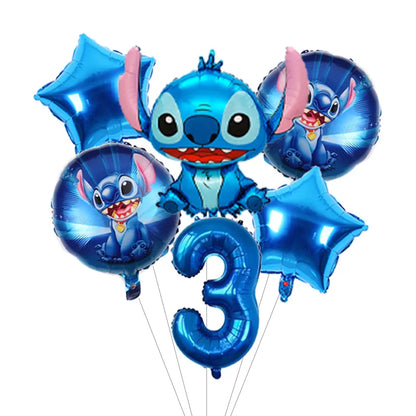 Pack Déco Anniversaire Thématique – Édition Stitch
