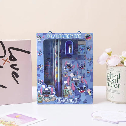 Coffret Papeterie "Ohana" 6pcs – Édition Stitch