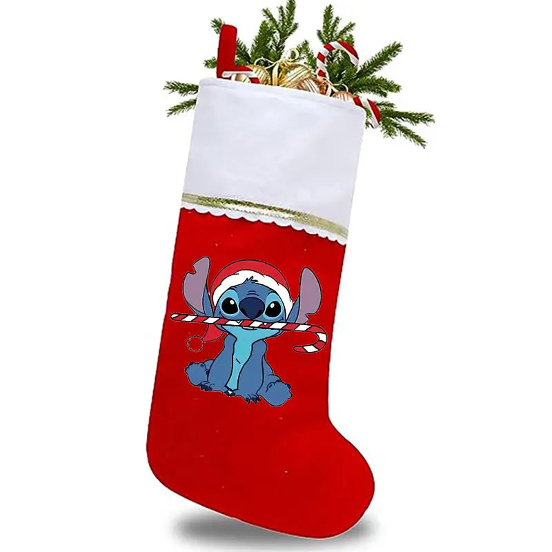 Chaussette de Noël Disney Stitch - L'esprit d'Ohana pour les Fêtes ! 🌟
