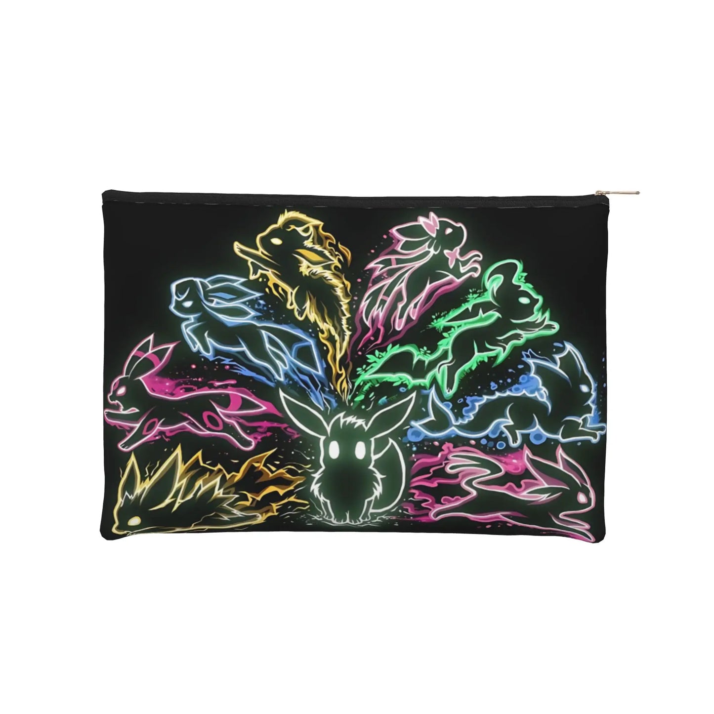 Pochette Organisateur Pokémon "Évolutions" – Trousse Multifonction pour Papeterie & Cosmétiques