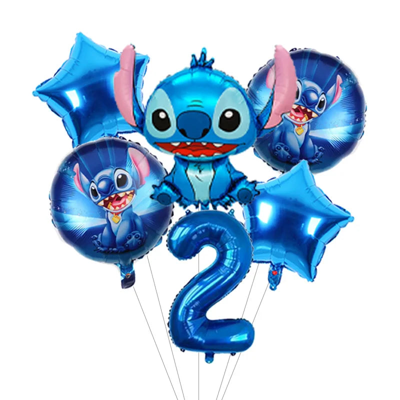 Pack Déco Anniversaire Thématique – Édition Stitch