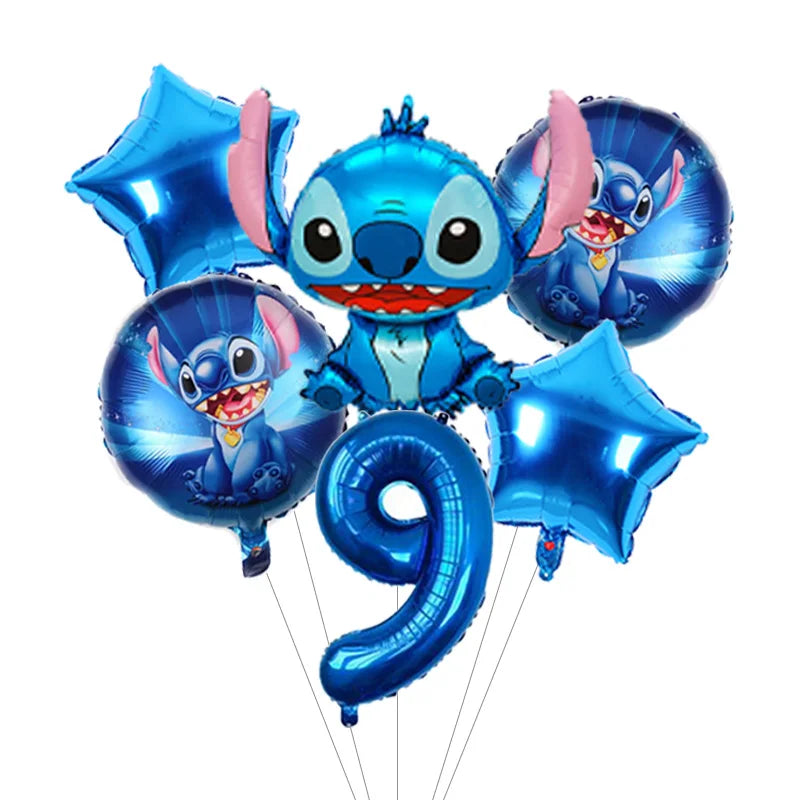 Pack Déco Anniversaire Thématique – Édition Stitch