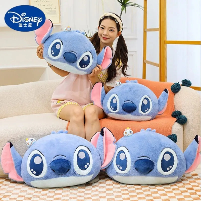 Coussin Peluche Stitch géant - Oreiller Kawaii Disney
