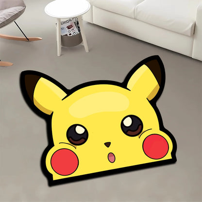 Pokémon PIKACHU floor mats in different shapes