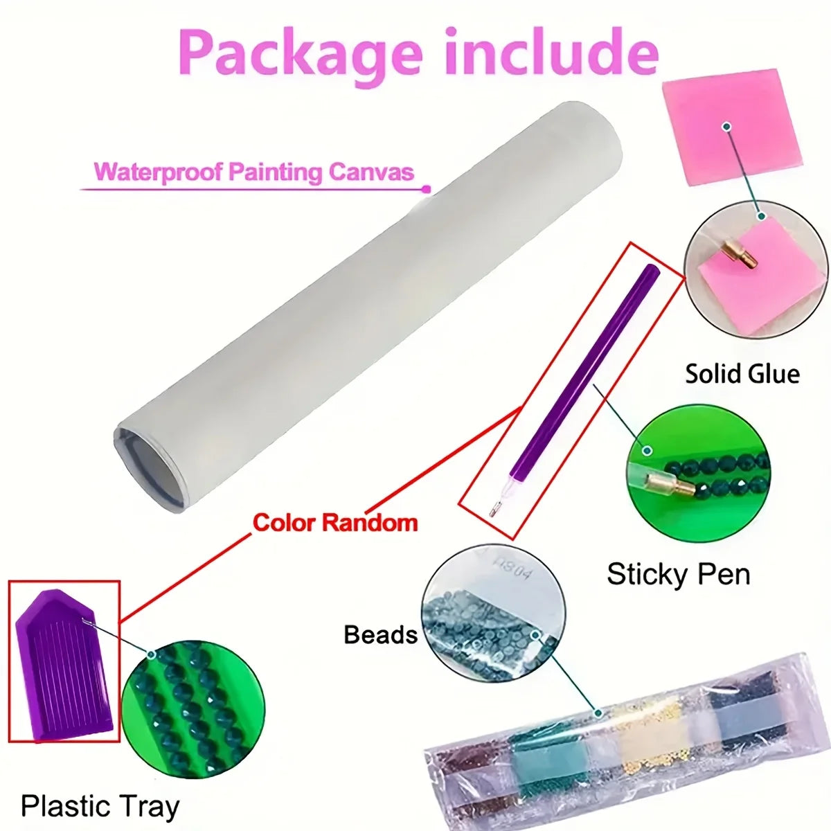 Tableau Diamant Stitch – Kit Diamond Painting Complet