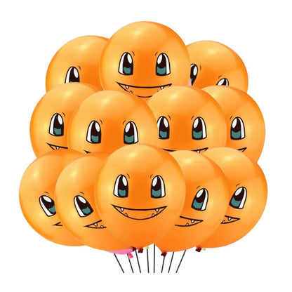 Ballons en Latex Pokémon 20 pcs pour Décoration d'Anniversaire - Divers Modèles