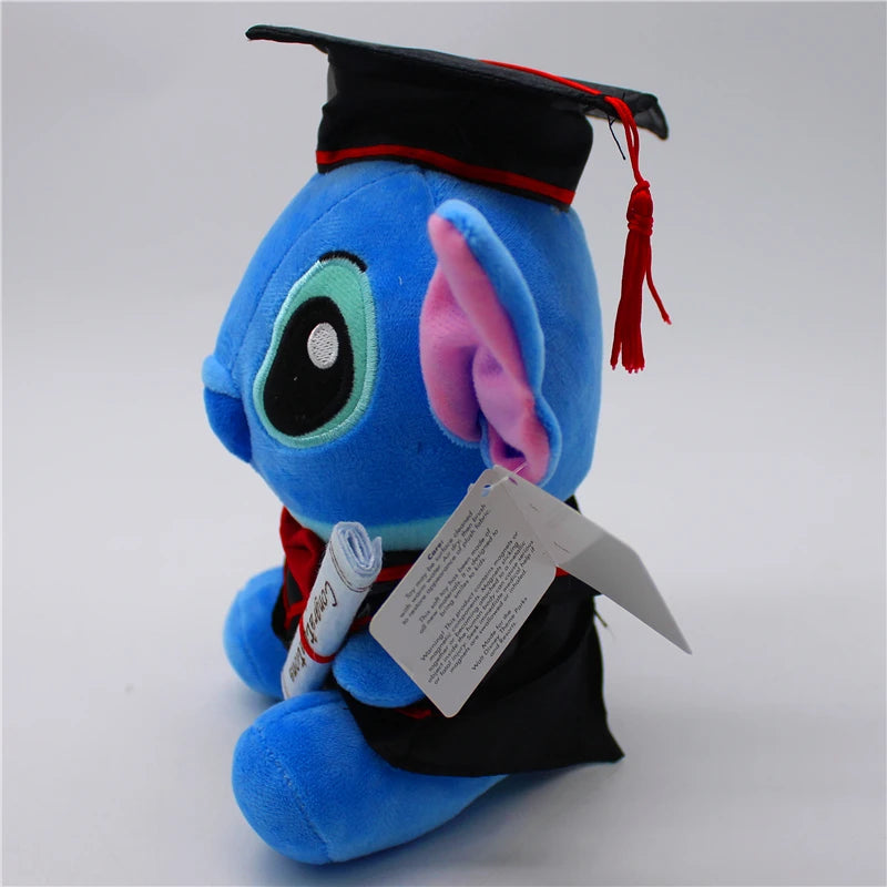 Peluche Stitch Disney Lilo & Stitch "Congratulations" – Cadeau Diplôme (20 cm)