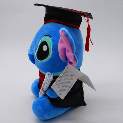 Peluche Stitch Disney Lilo & Stitch "Congratulations" – Cadeau Diplôme (20 cm)