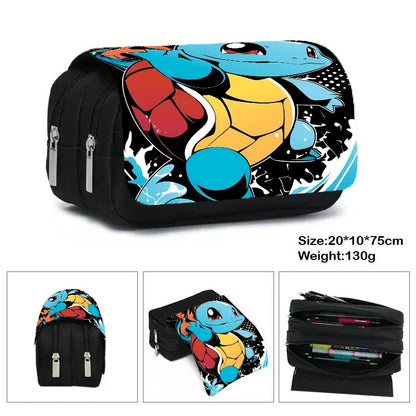 Trousse Scolaire Rectangulaire Pokémon – Collection Dresseurs