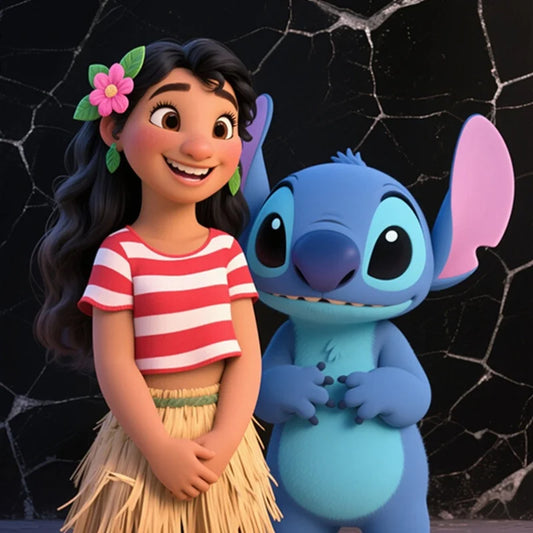 Tableau Diamant Stitch – Kit Diamond Painting Complet